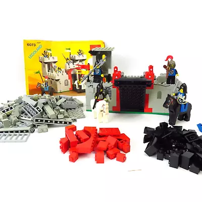 Buy Vintage LEGO (6073) Black Falcon Knights Castle W/ Instructions 1984 Incomplete • 13.05£