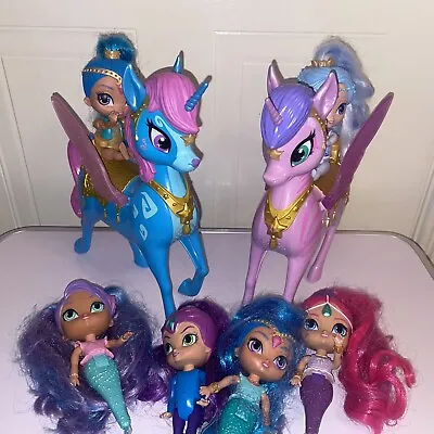 Buy SHIMMER AND SHINE MAGICAL FLYING ZAHRACORN Talking & Moving Figure With Dolls • 24.97£