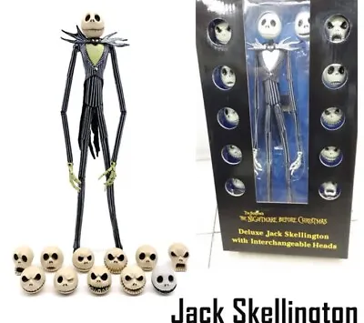 Buy NECA The Nightmare Before Christmas Figure  Toy 12 Interchangeable Heads New • 45£