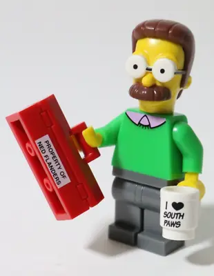 Buy LEGO The Simpsons 71005 Ned Flanders Minifigure Series Character • 9.99£