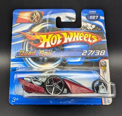 Buy Hot Wheels #027 Quad Rod Fantasy Car Red 2006 First Editions Release L38 • 3.95£
