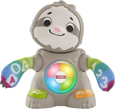 Buy Fisher-Price Linkimals Smooth Moves Sloth - Interactive Toy, UK English, Ages 9m • 65£