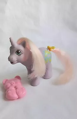 Buy MLP G1 Snookums USA Welliboot UK Drink N Wet  Baby Unicorn+ Comb My Little Pony • 15.99£