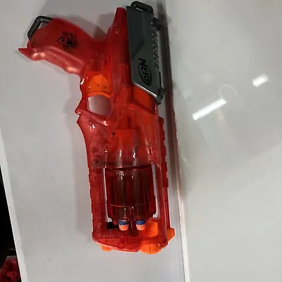 Buy Nerf N-Strike Elite Strongarm Rapid Fire - Red Revolver Blaster Collectable Gun • 10£