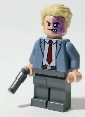 Buy Detective Harvey Dent Minifigure MOC DC Two Face Batman - All Parts LEGO • 14.99£
