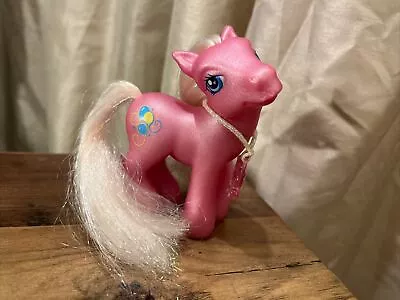 Buy Pinkie Pie G3 2003 My Little Pony Glitter Pony And Charm / Friendship Ribbon • 1.99£