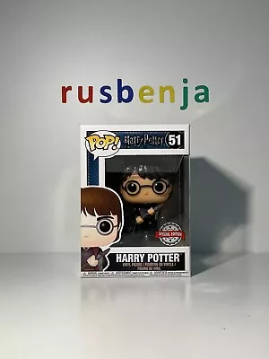 Buy Funko Pop! Movies Harry Potter - Harry Potter With Broom Special Edition #51 • 10.99£