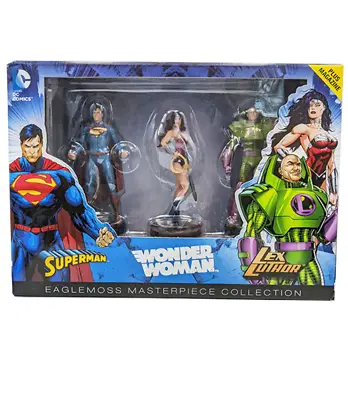 Buy Wonder Woman Eaglemoss Masterpiece Collection - Superman, Wonder Woman, Lex Luth • 29.39£