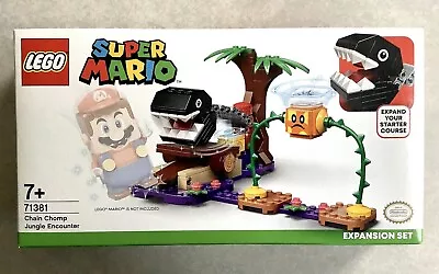 Buy LEGO 71381 Super Mario: Chain Chomp Jungle Encounter Expansion Set • 15.99£