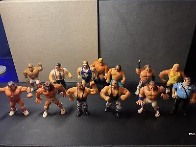 Buy WWF (WWE) Vintage Hasbro 1990s Wrestling Figures Bundle - See Full List X13 • 57.65£