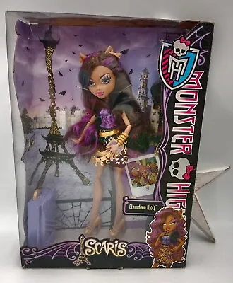 Buy 2012 Mattel Monster High Doll Clawdeen Wolf Scaris City Of Frights Doll Y7646 • 149.30£
