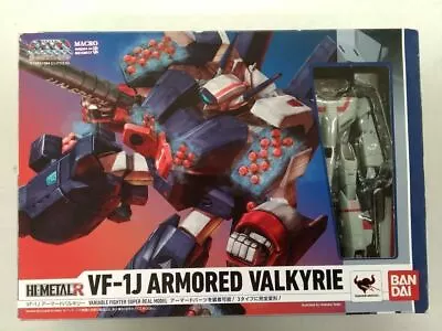Buy BANDAI Super Space-Time Sub-Fortress Macross VF-1J Armored Valkyrie HI-METAL R • 331.36£