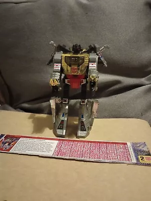 Buy 1980s Transformers G1 Autobot Dinobot Grimlock + Tech Specs Hasbro • 20£