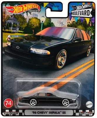 Buy Hot Wheels Premium Boulevard '96 Chevy Impala Ss #74 Hkf20 • 14.49£