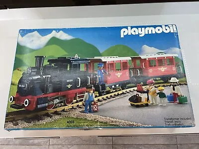 Buy Playmobil Train Set 4003 MINT CONDITION FOR AGE • 525£