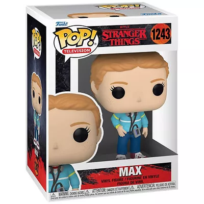 Buy Funko POP TV Netflix Stranger Things Season 4 #1243 Max Vinyl Figure New 62399  • 13£