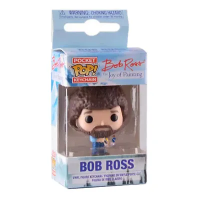 Buy Funko POP BOB ROSS Pendant Keychain Figure Toys Keyring Dolls • 8.99£
