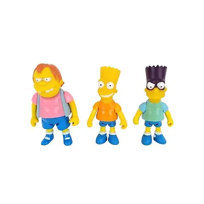 Buy Vintage 1990 Mattel The Simpsons Bart Simpson, Nelson & Bartman Action Figures • 14.99£