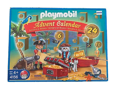 Buy Playmobil Pirate Advent Calendar 4156 Incomplete • 15£