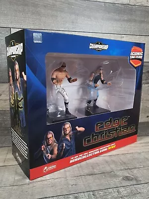 Buy WWE Championship Collection Iconic Tag Team Figure Set Edge Christian Eaglemoss • 17.99£