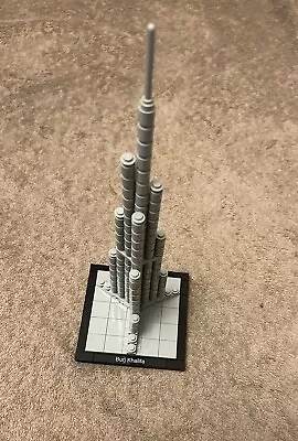Buy LEGO LEGO ARCHITECTURE: Burj Khalifa (21008) 100% Complete No Box Instructions • 23£