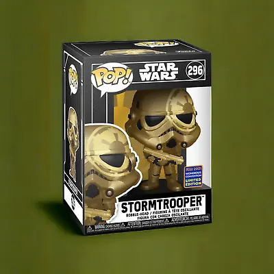 Buy Limited Edition Stormtrooper Funko POP! WonCon Exclusive Star Wars #296  Rare • 16.99£