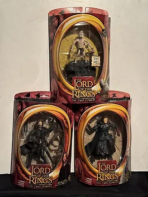 Buy ToyBiz Lord Of The Rings 3 X Action Figure Bundle / Job Lot - New & Sealed • 35£