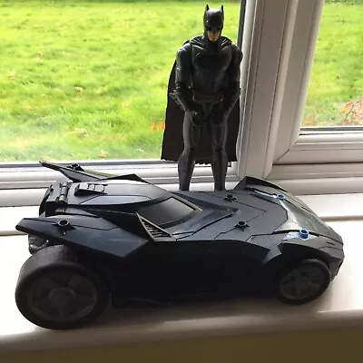 Buy DC Comics - Batmobile Mattel S18 FVM60 2018 & 12inch Batman 2016 • 12.99£