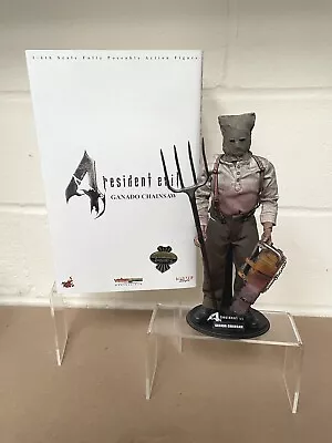 Buy Hot Toys Resident Evil 4 Ganado Chainsaw 1/6 Action Figure 12  With Box • 399.99£
