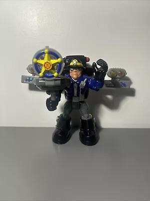 Buy Vintage 2001 Fisher Price-Rescue Heroes-Willy Stop-Night Patrol Fully Working • 9.99£