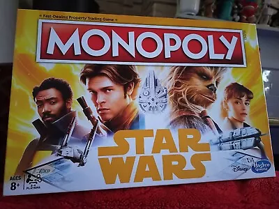 Buy Monopoly Star Wars Solo Edition Board Game  Please Description.Contents Sealed  • 7.99£