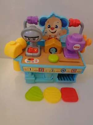 Buy Fisher Price Busy Learning Tool Bench Songs Sounds 6-36 Months Work Bench • 7.50£