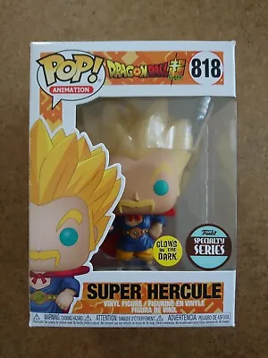 Buy Funko Pop Super Hercule 818 Dragon Ball Super GITD Specialty Series Vinyl Figure • 7.99£