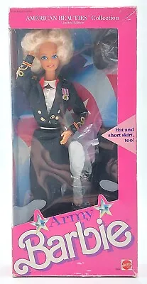 Buy Vintage 1989 Army Barbie Doll / American Beauties Collection, Mattel 3966, NrfB • 61.58£