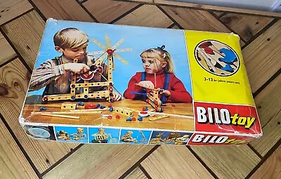 Buy Vintage BiloToy Bilofix Construction Set- 1960's/70's- Denmark- Old LEGO • 29.99£