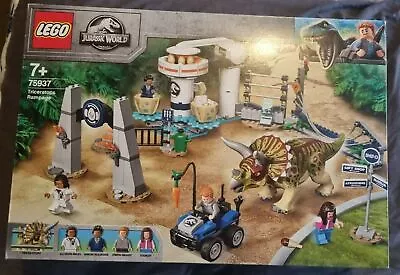 Buy Lego 75937 Jurassic World Triceratops Rampage. Brand New Sealed Set.  • 114.99£