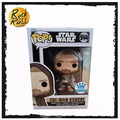 Buy Star Wars - Obi Wan Kenobi Funko Pop! #544 Funko Shop Exclusive *Box Damage* • 21.99£