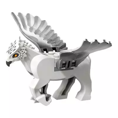 Buy LEGO Animal Harry Potter White Buckbeak Silver Wings Minifigure From 76432 • 17.45£