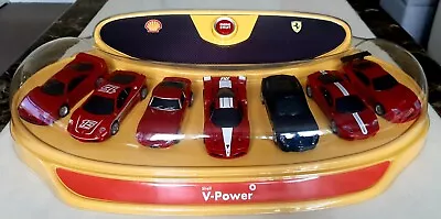Buy RARE Shell V-Power Promo Ferrari Car Display Case. With Hot Wheels NEVER REMOVED • 139.99£