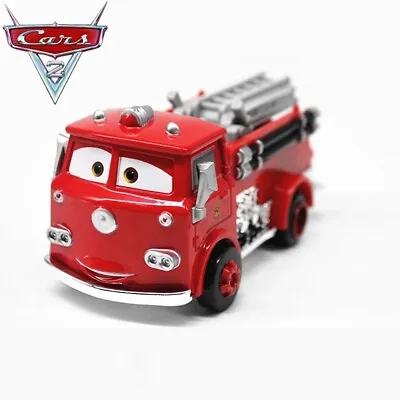 Buy Disney Pixar Cars Red Firetruck  No.95 McQueen 1:55 Diecast Kids Toy Collect • 8.70£
