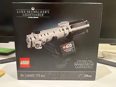 Buy Lego Star Wars - Luke Skywalker’s Lightsaber (40483) - Brand New And Sealed  • 135£