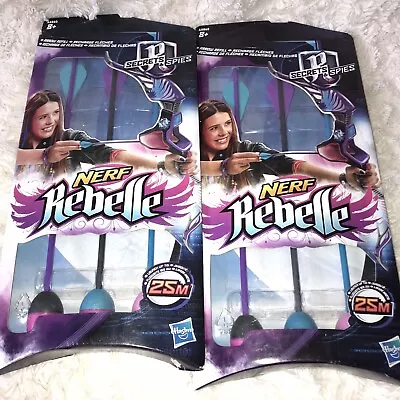 Buy NEW Hasbro Nerf Rebelle Secrets & Spies Whistling Arrows 2x3 Refill Pack • 4.95£
