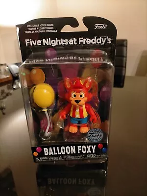 Buy Five Nights At Freddys Balloon Foxy FNAF Funko Figure Special Edition Exclusive • 14£