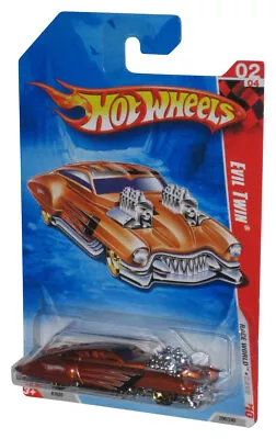 Buy Hot Wheels Race World Cave (2009) Evil Twin Burnt Orange Toy Car #02 / 04 • 11.65£