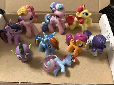 Buy My Little Pony Bundle.  8 Ponies And 1 Dragon Figure. • 15£