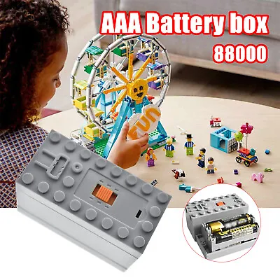 Buy UK For Lego Model Compatible Motor 88818882 Power Functions 3A Battery Box 88000 • 7.98£