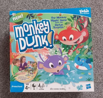 Buy Monkey Dunk Game  2010 HASBRO - Elefun And Friends Preschool Ages 4+ - Used Item • 9.99£