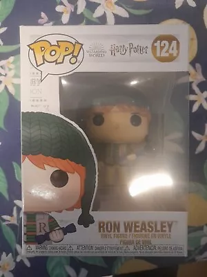 Buy Funko POP Figure Harry Potter Holiday Ron Weasley • 8£