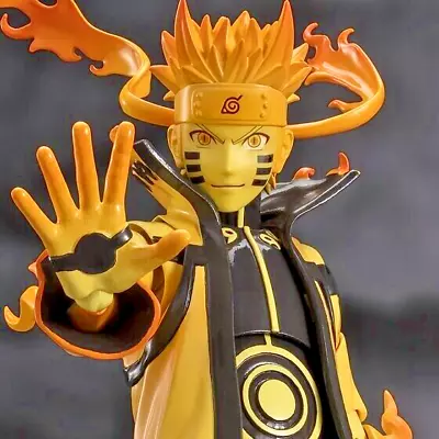 Buy S.H.Figuarts Naruto Uzumaki Kurama Link Mode Courageous Strength That Binds New • 110.08£
