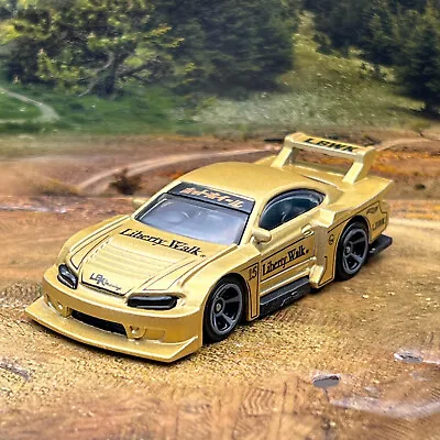 Buy Hot Wheels LB Super Silhouette Nissan Silvia S15 Gold Used Loose 1:64 Diecast • 3.50£
